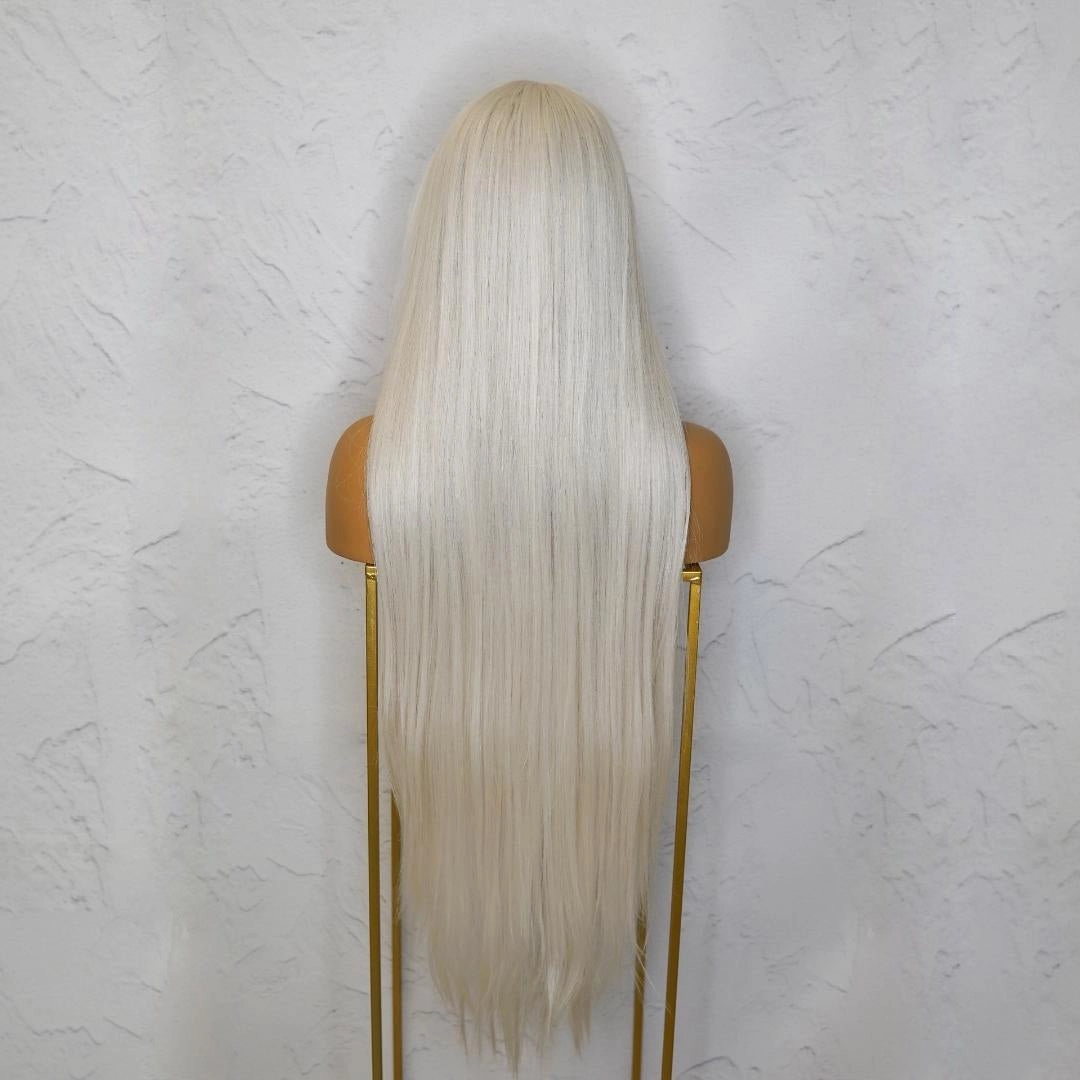 ISABELLE White 30" Lace Front Wig