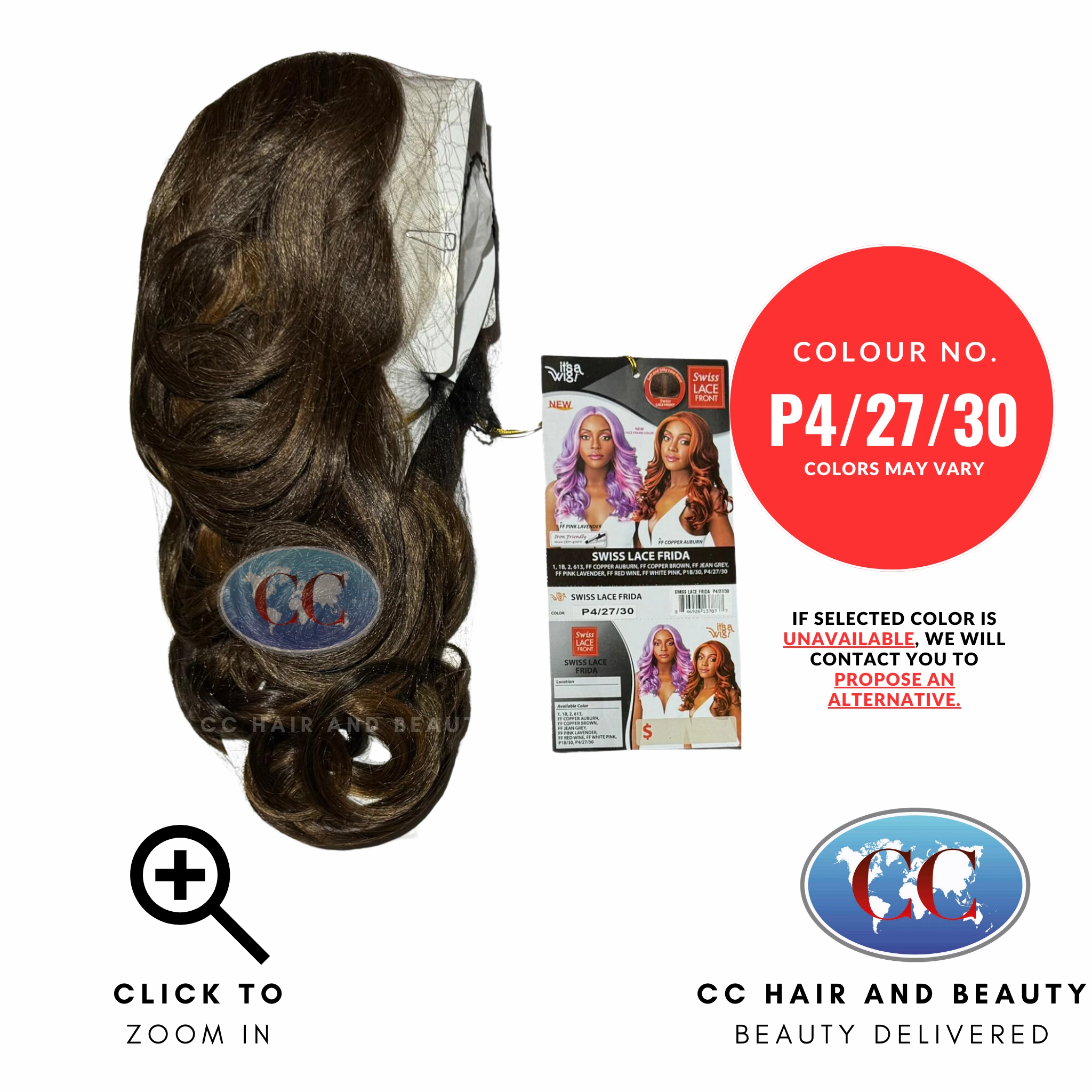 Its's A Wig Swiss Lace Synthetic Wig - Frida