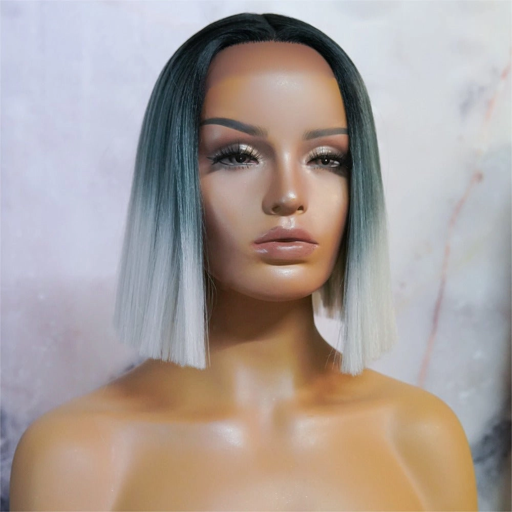 JADE Grey Ombre Lace Front Wig