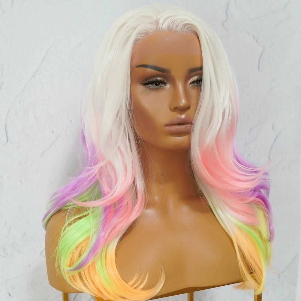 JAMIE Ombre Glow In The Dark Lace Front Wig