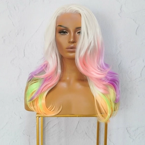 JAMIE Ombre Glow In The Dark Lace Front Wig
