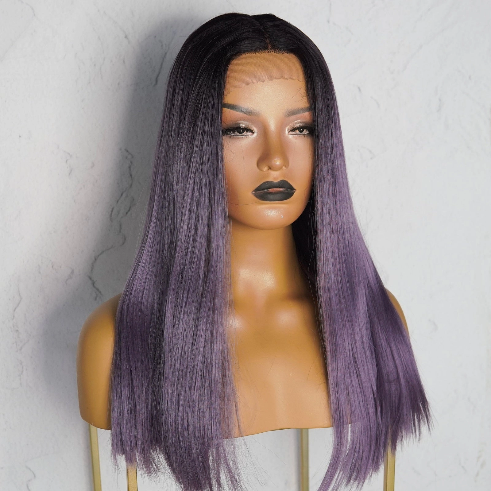 JANELLE Ombre Purple Lace Front Wig
