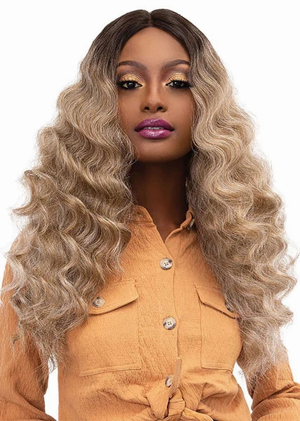 Janet Collection Extended Part Swiss Lace Front Wig - Gabriela