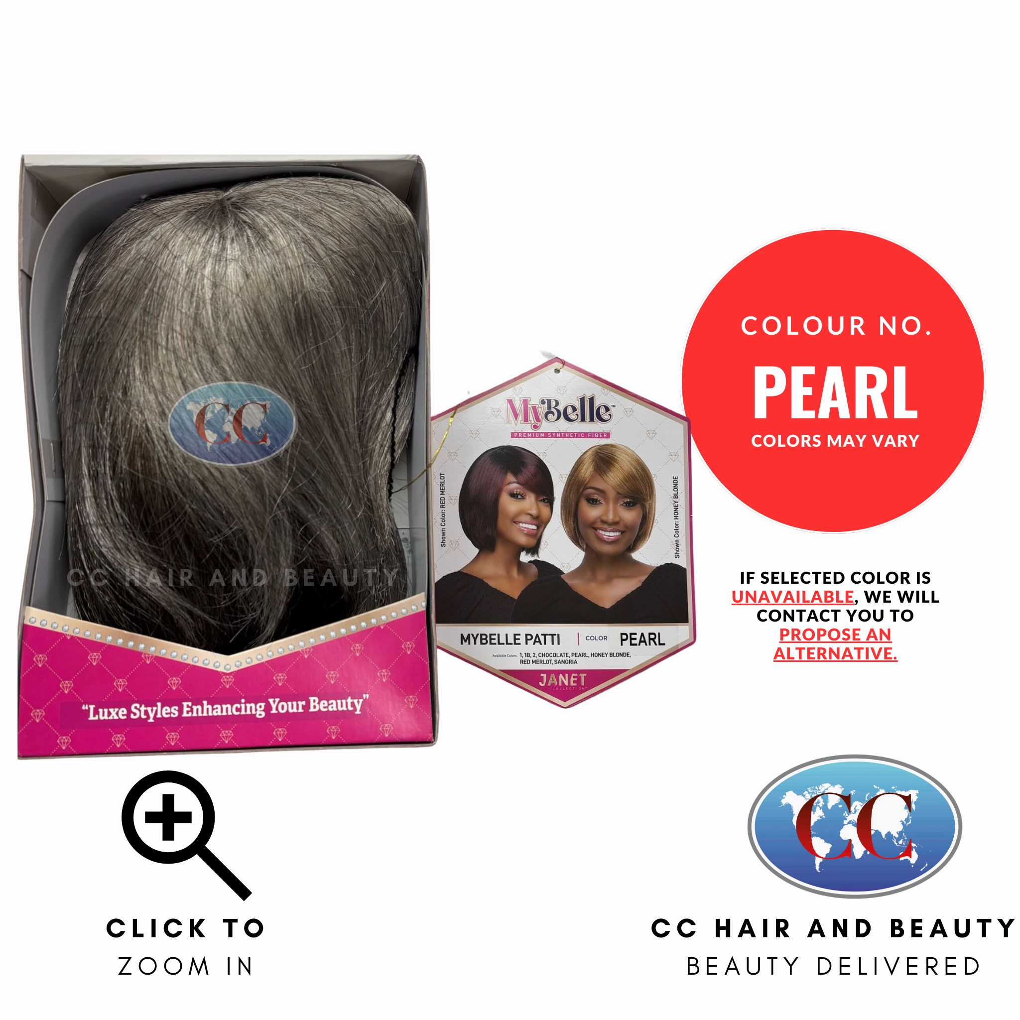 Janet Collection Synthetic Hair Wig - Mybelle Patti