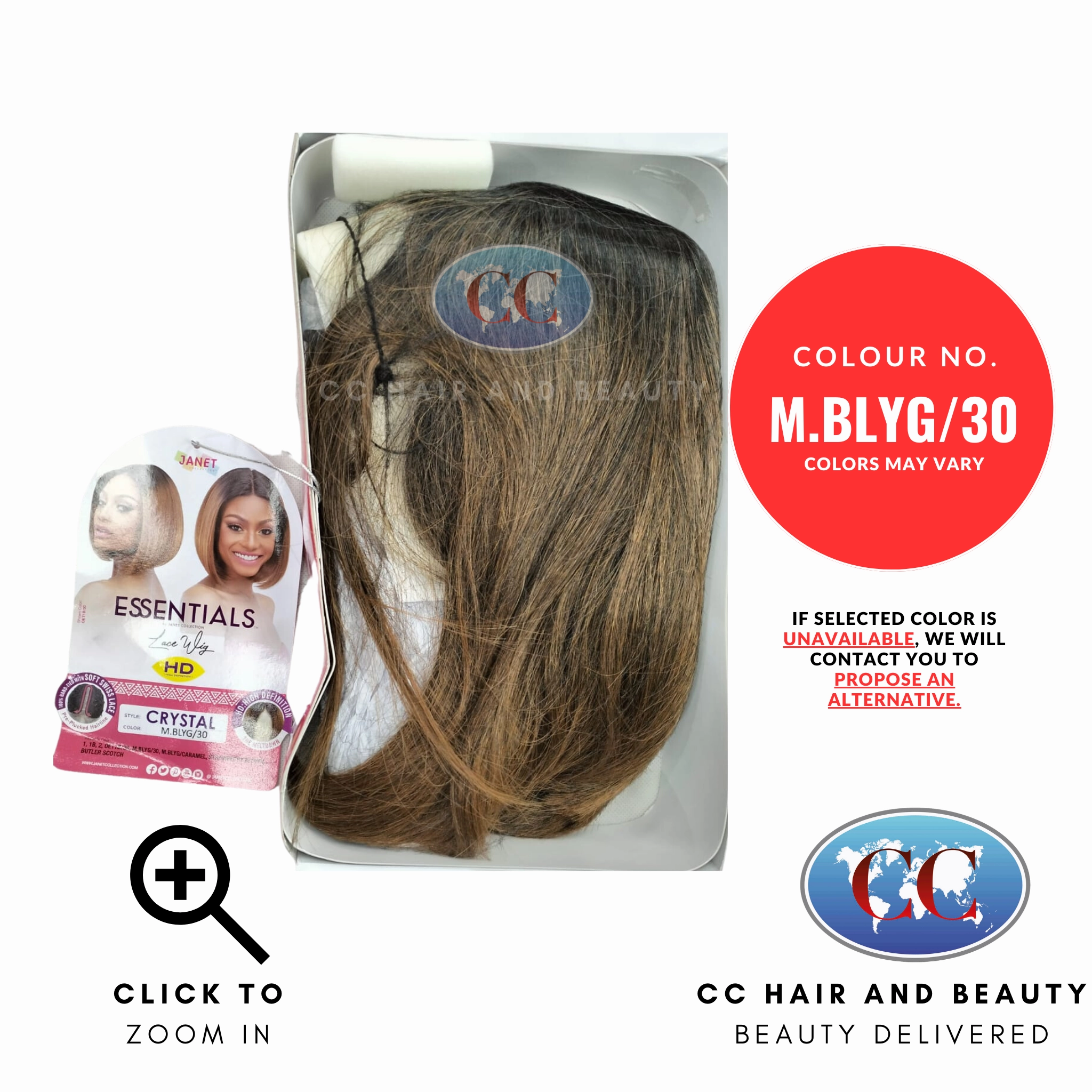 Janet Essentials Hd Lace Wig - Crystal