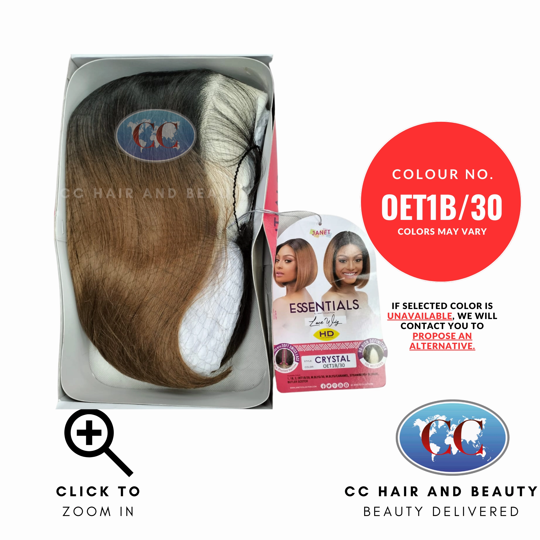 Janet Essentials Hd Lace Wig - Crystal