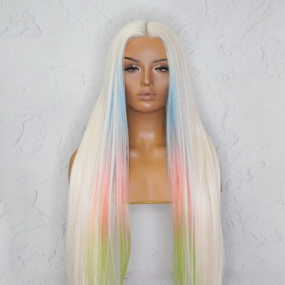 JAWBREAKER White 28" Lace Front Wig