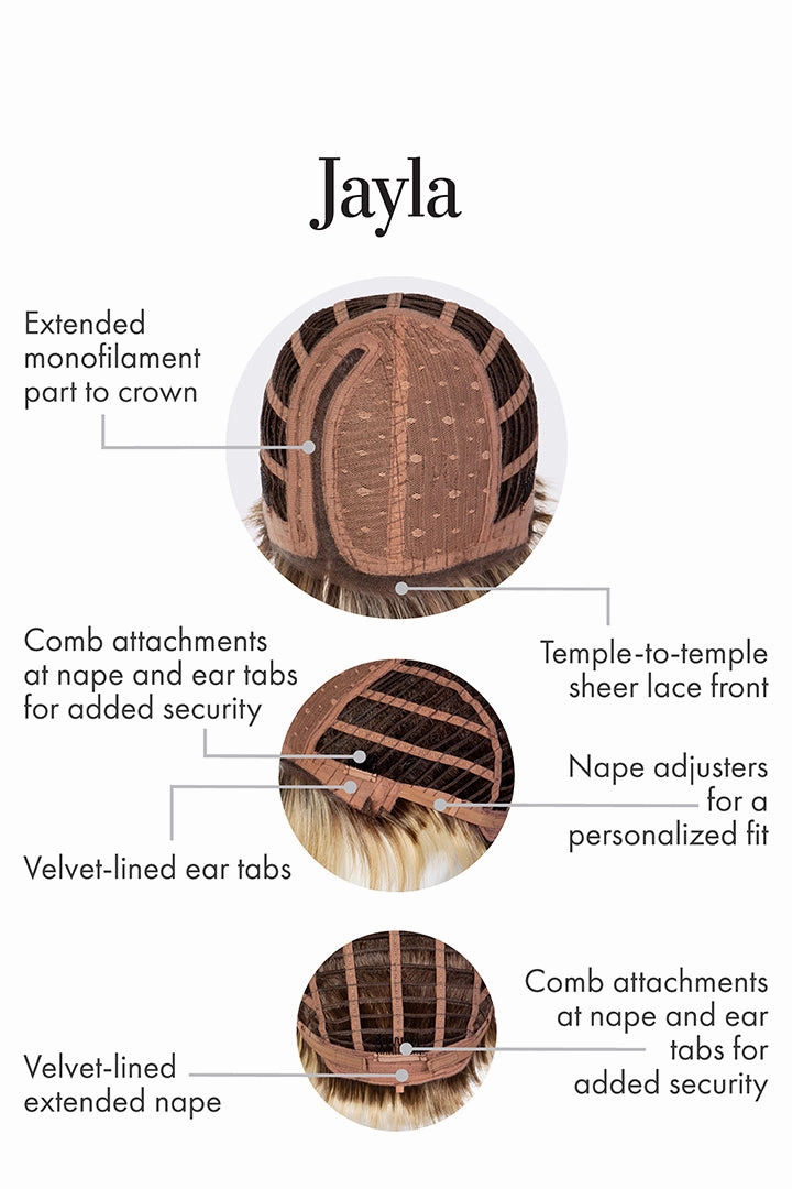 Jayla Wig by Kim Kimble | Heat Friendly Synthetic Hair | Average Cap