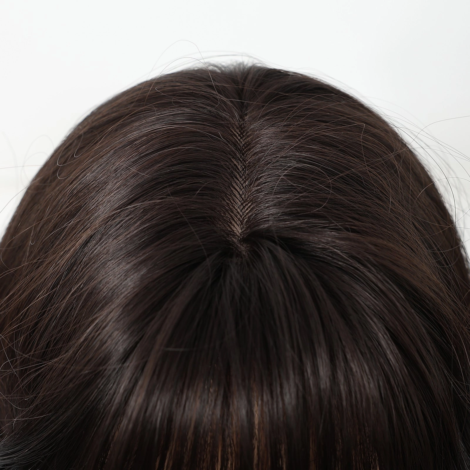 Jet Black Wavy with Full Fringe Wig - MARKETPLACE