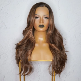 JOCELYN Dark Chocolate 13x6" Ombre Lace Front Wig