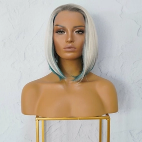 JOELLE Ombre Blue Lace Front Wig