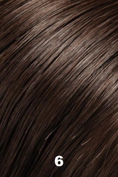 Jon Renau Toppers - EasiPart French 8" (#739) - Remy Human Hair