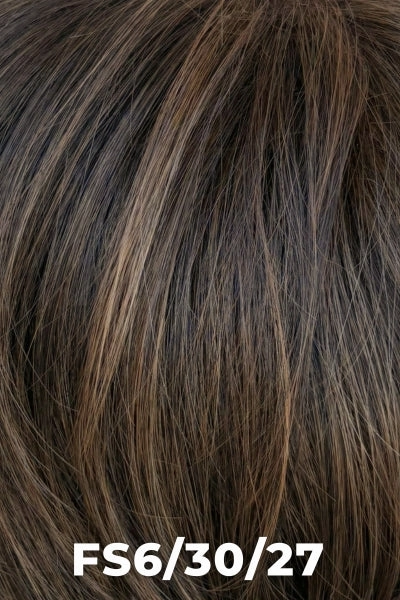Jon Renau Toppers - EasiPart French 8" (#739) - Remy Human Hair