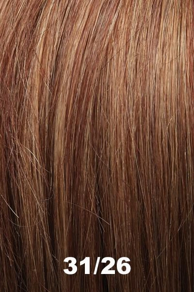 Jon Renau Toppers - EasiPart XL French 12" (#753) - Remy Human Hair