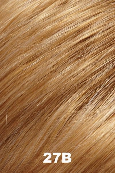 Jon Renau Toppers - EasiPart XL French 12" (#753) - Remy Human Hair