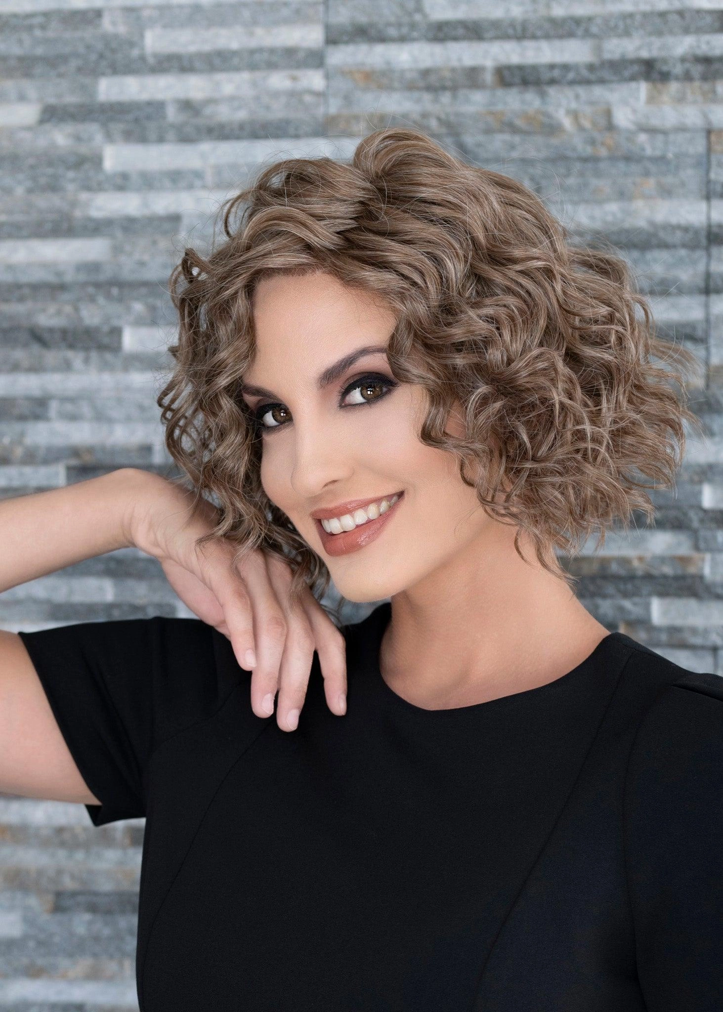 Jordan Wig by Envy | Human Hair Blend (Lace Front Mono Part)