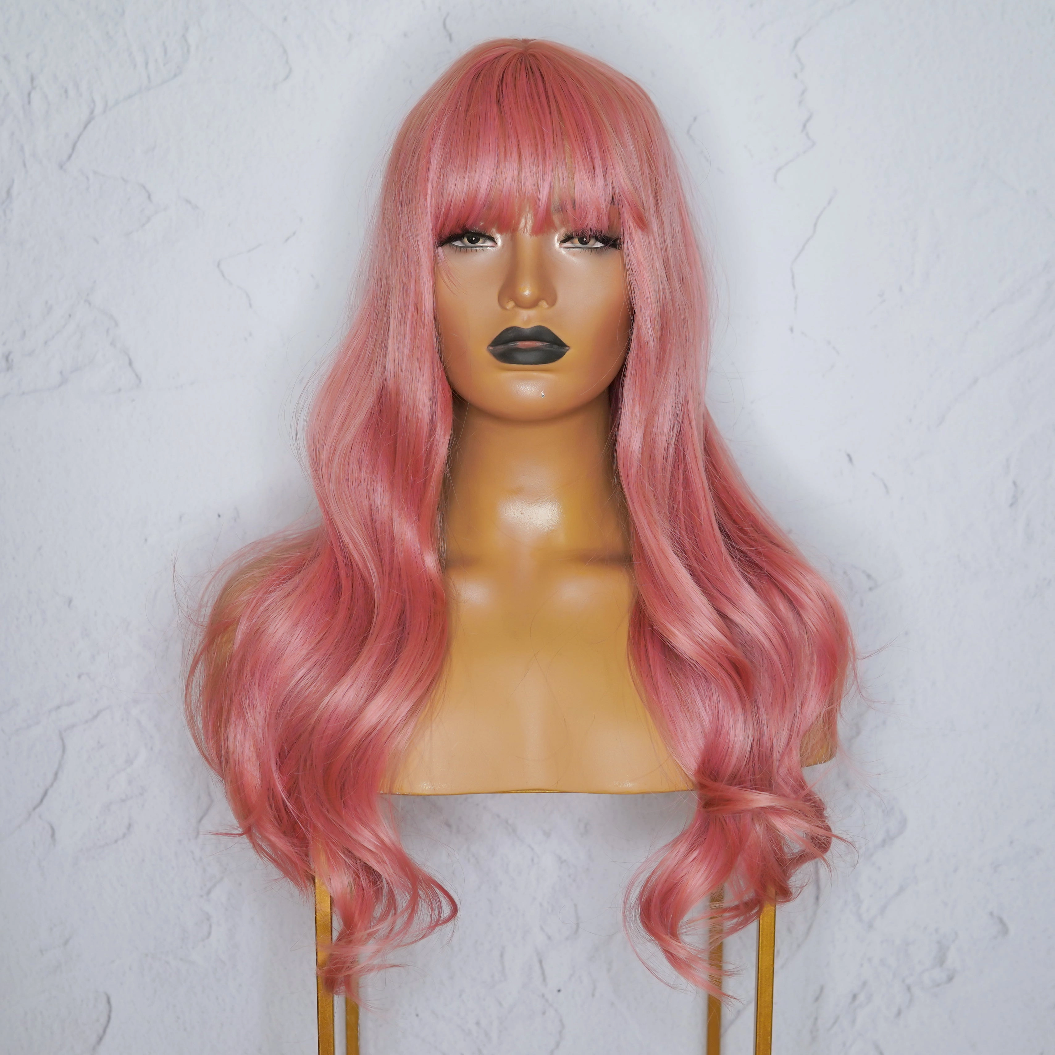 JOY Pink 22" Fringe Wig