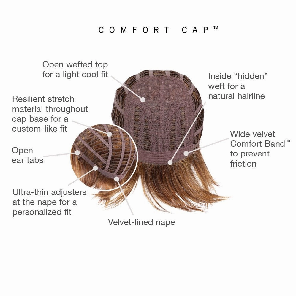 Joy Wig by Gabor | Heat Friendly Synthetic Hair | Average Cap