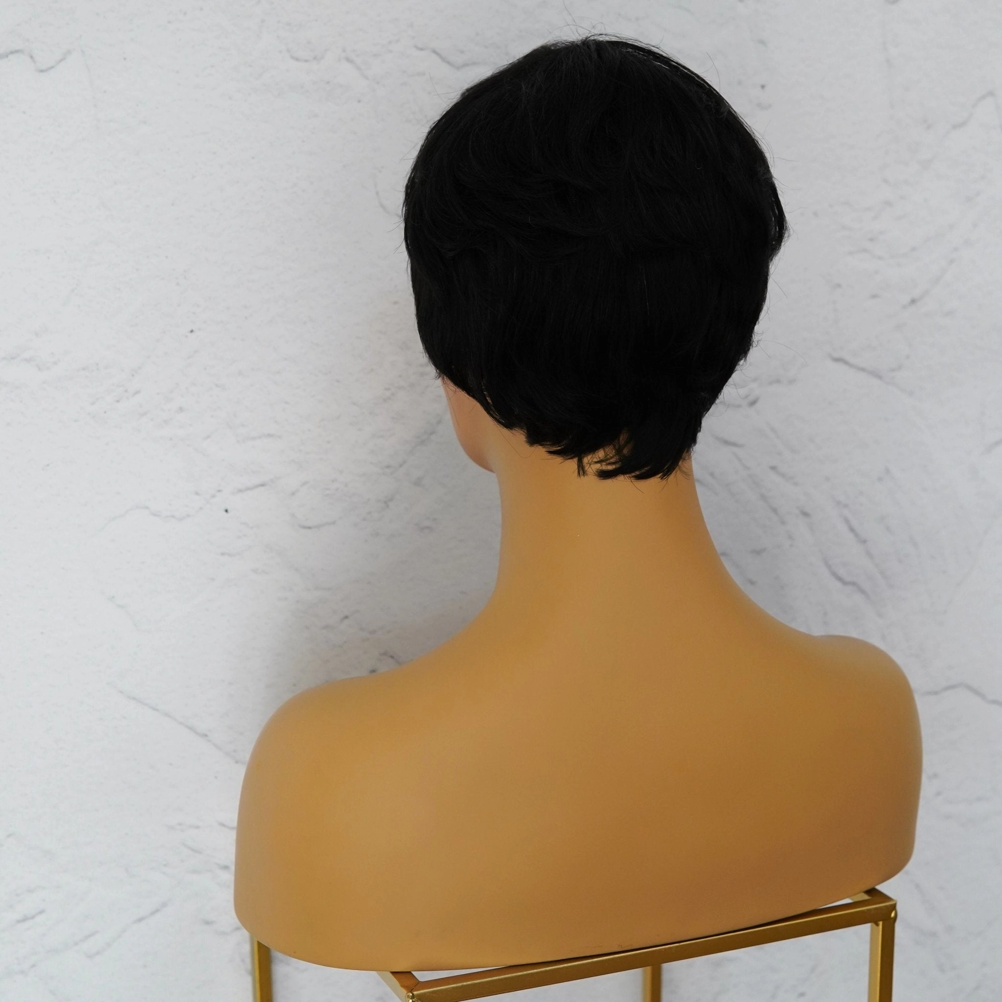 KADEN Black Fringe Wig