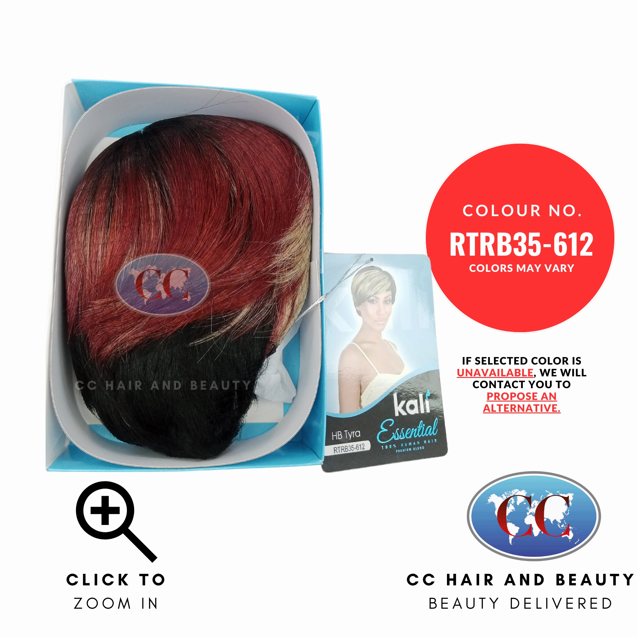Kali Essential HB TYRA  100% Human Hair Premium Blend Best Quality Wig