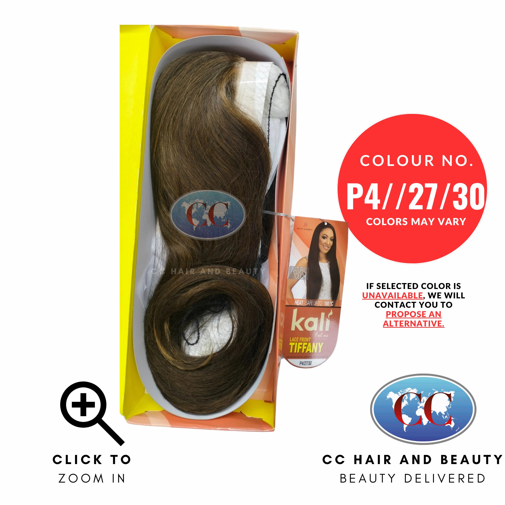 Kali Synthetic Hair Feel Me Lace Wig - Tiffany