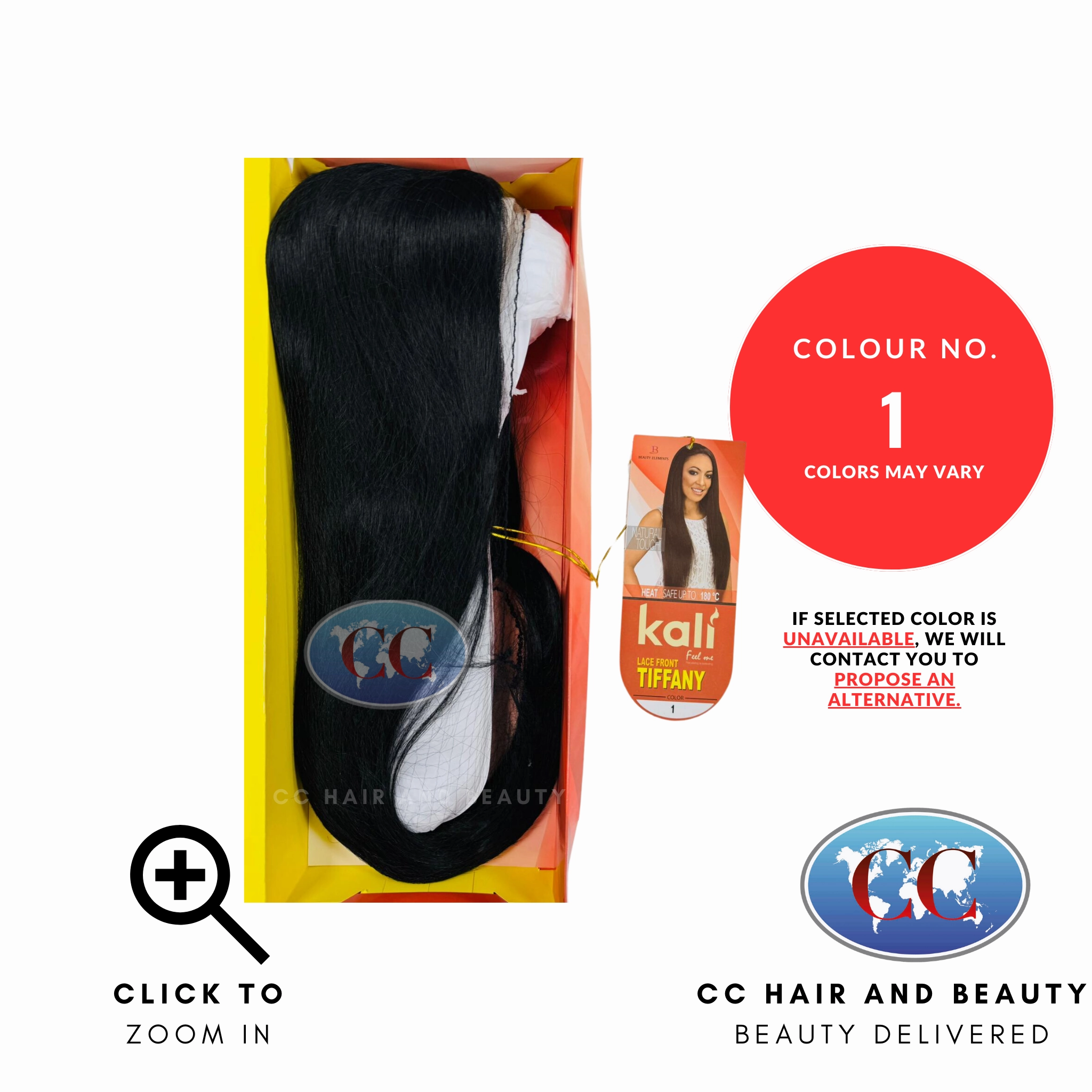 Kali Synthetic Hair Feel Me Lace Wig - Tiffany