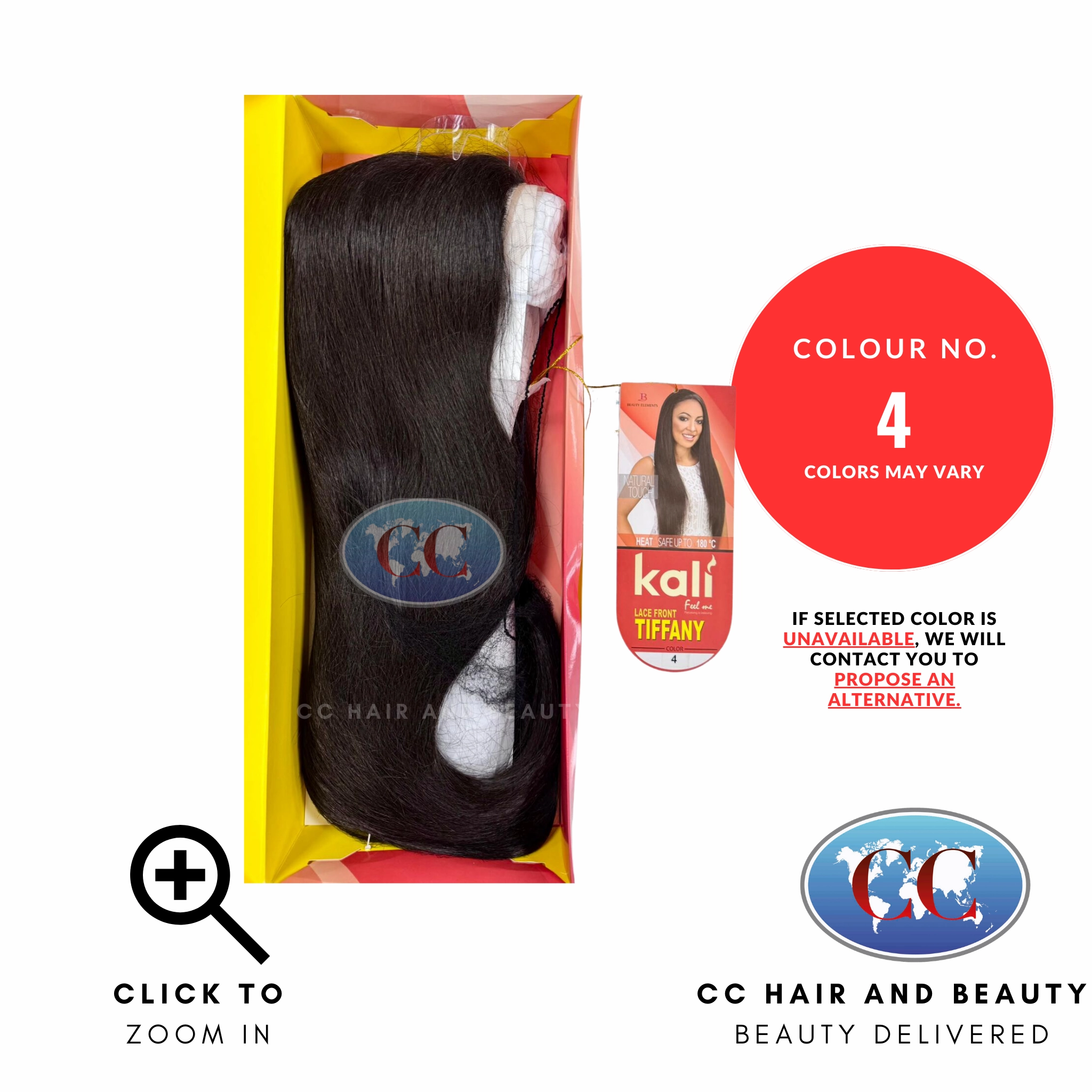 Kali Synthetic Hair Feel Me Lace Wig - Tiffany