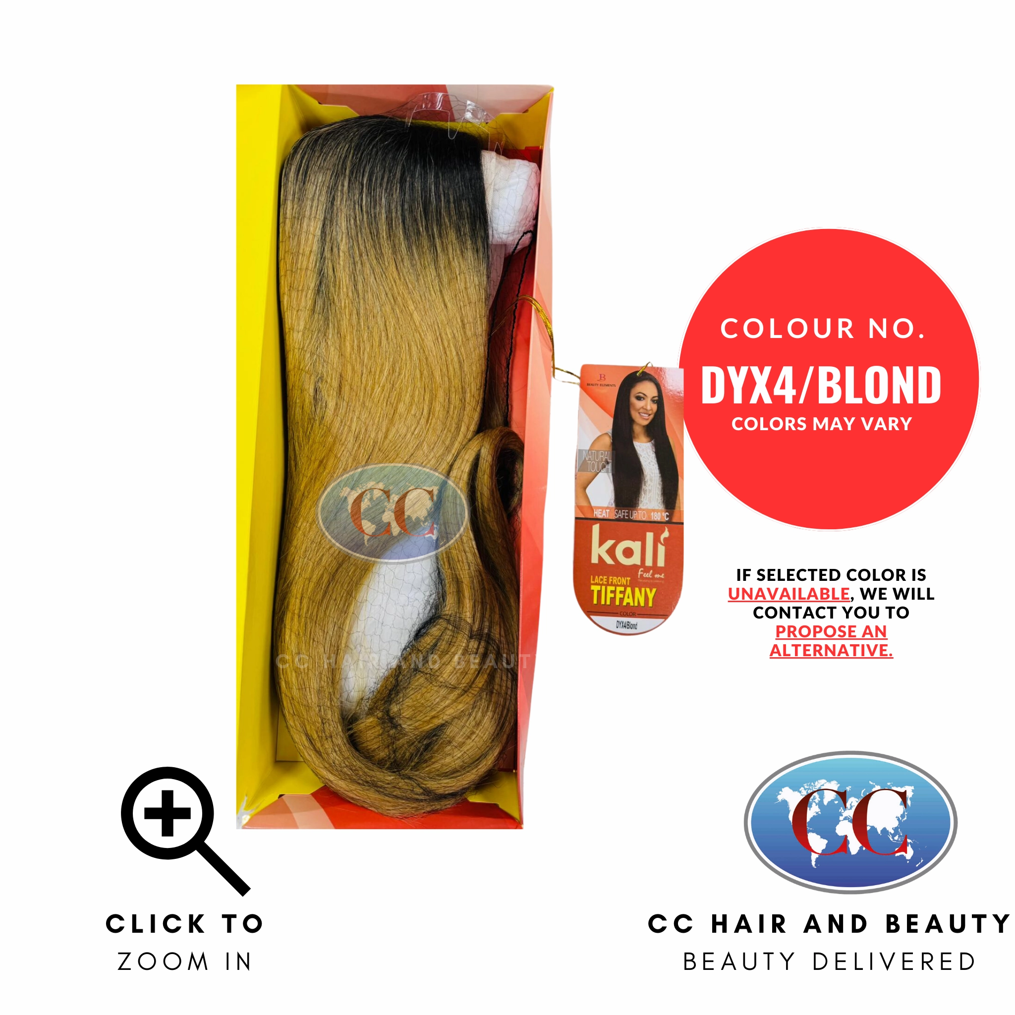 Kali Synthetic Hair Feel Me Lace Wig - Tiffany