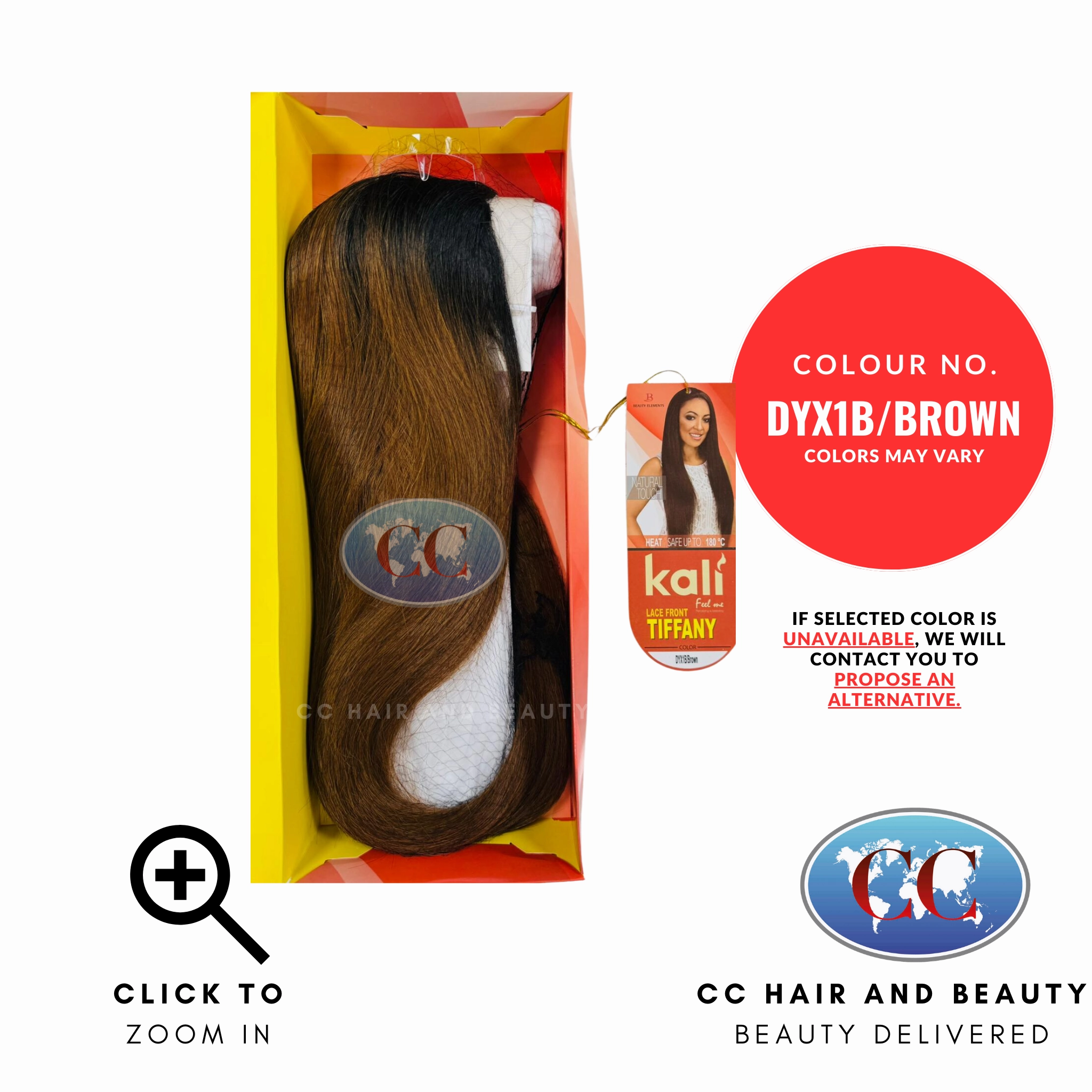 Kali Synthetic Hair Feel Me Lace Wig - Tiffany