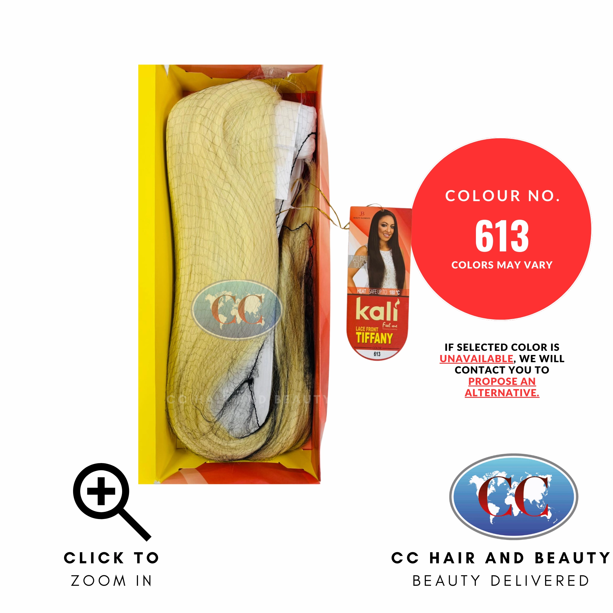 Kali Synthetic Hair Feel Me Lace Wig - Tiffany