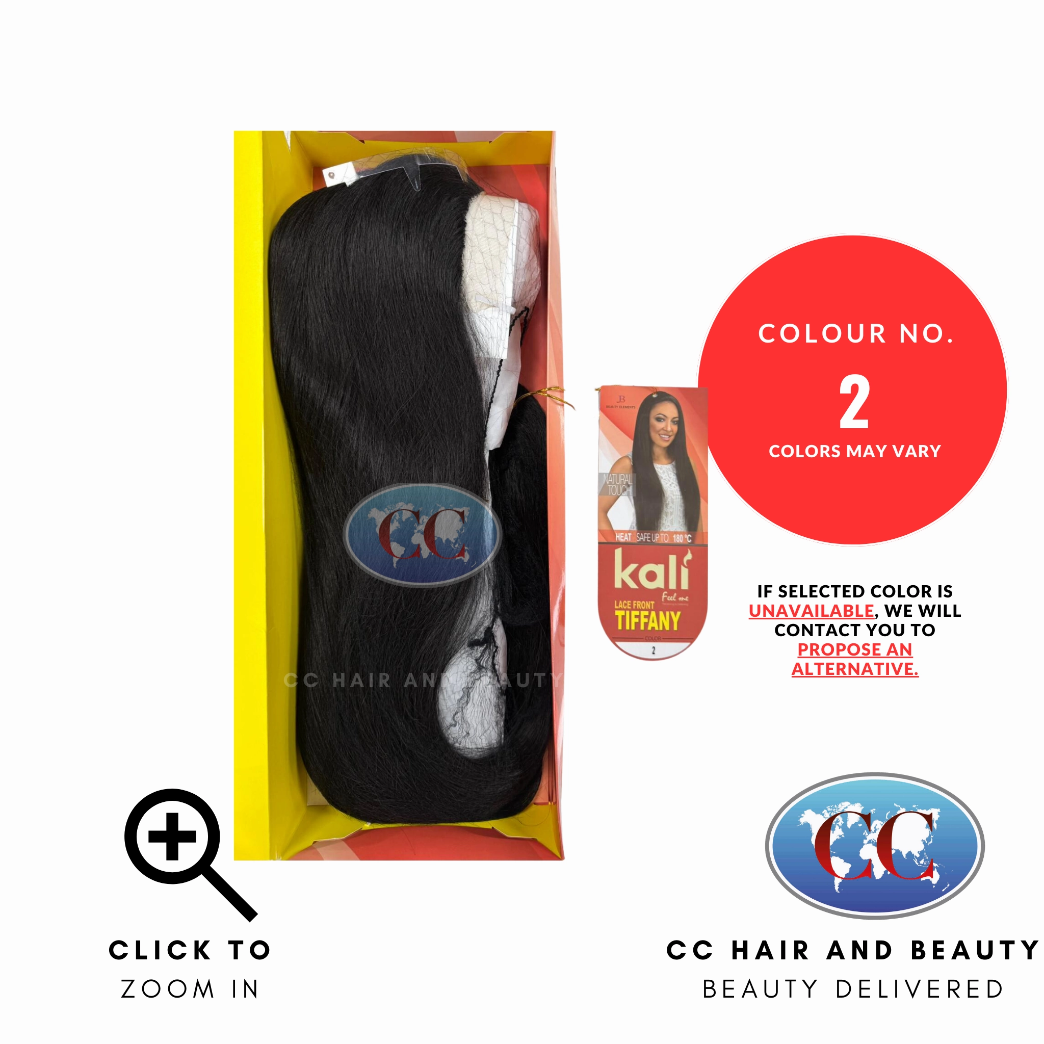 Kali Synthetic Hair Feel Me Lace Wig - Tiffany