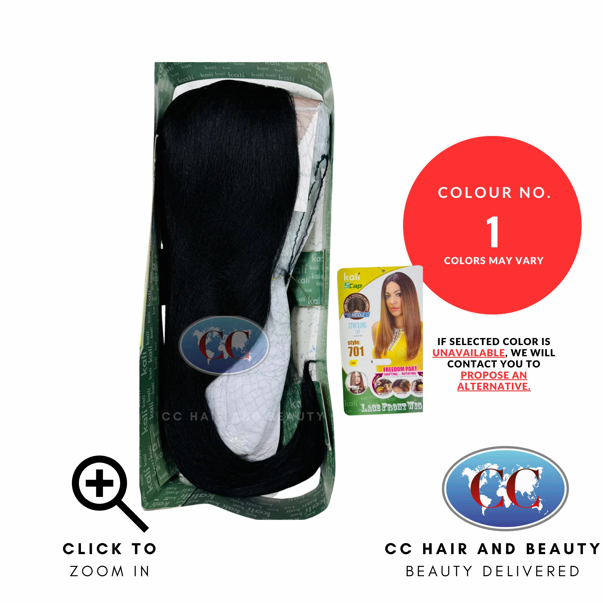 Kali Synthetic Hair Freedom Part Lace Wig - 701