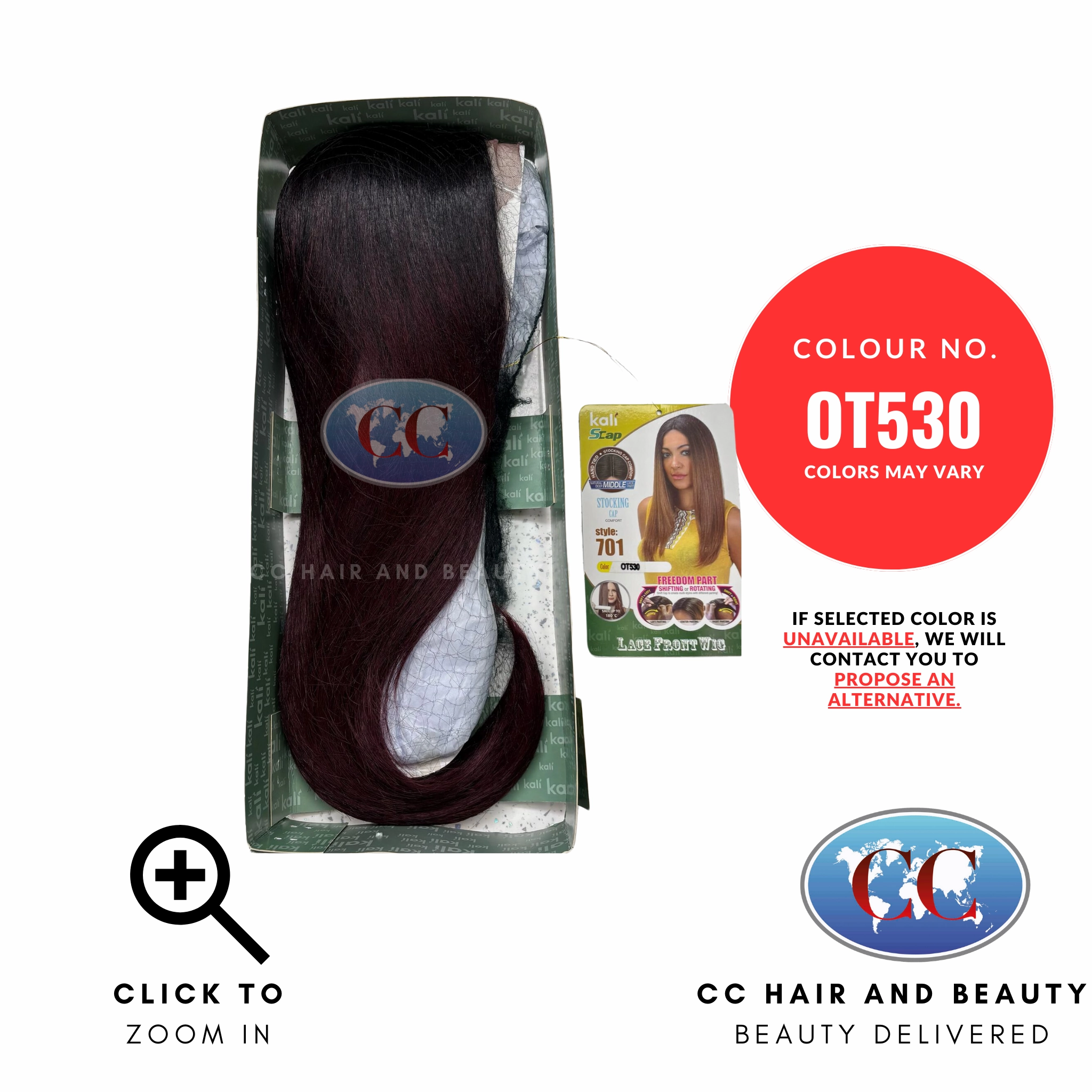 Kali Synthetic Hair Freedom Part Lace Wig - 701