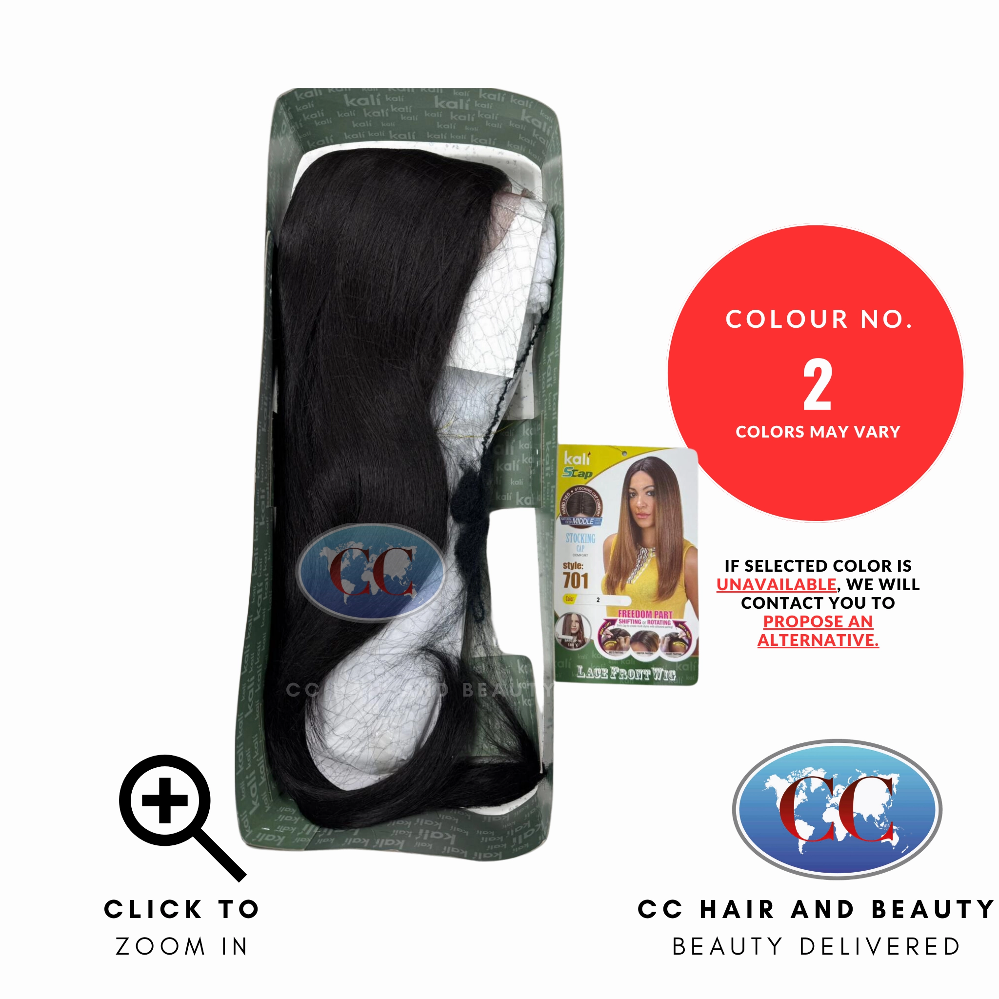 Kali Synthetic Hair Freedom Part Lace Wig - 701