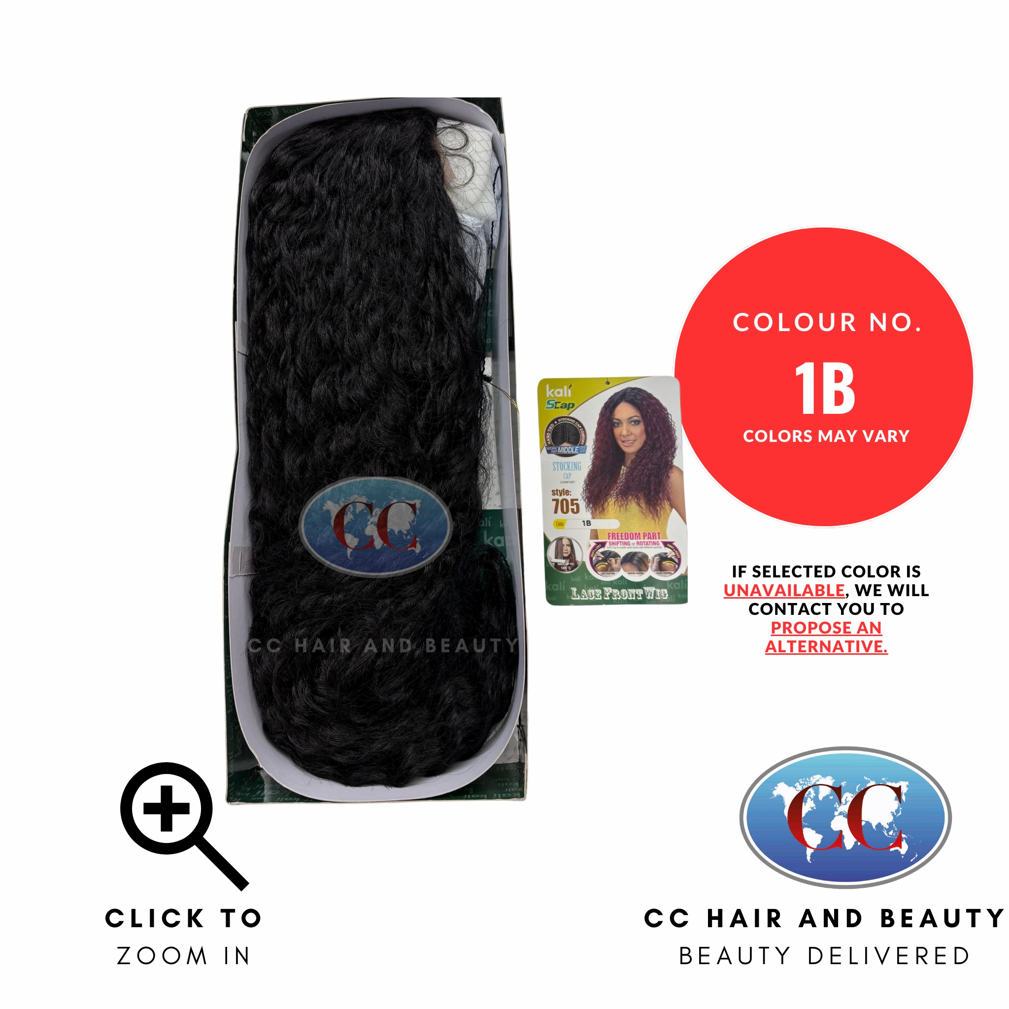 Kali Synthetic Hair Freedom Part Lace Wig - 705