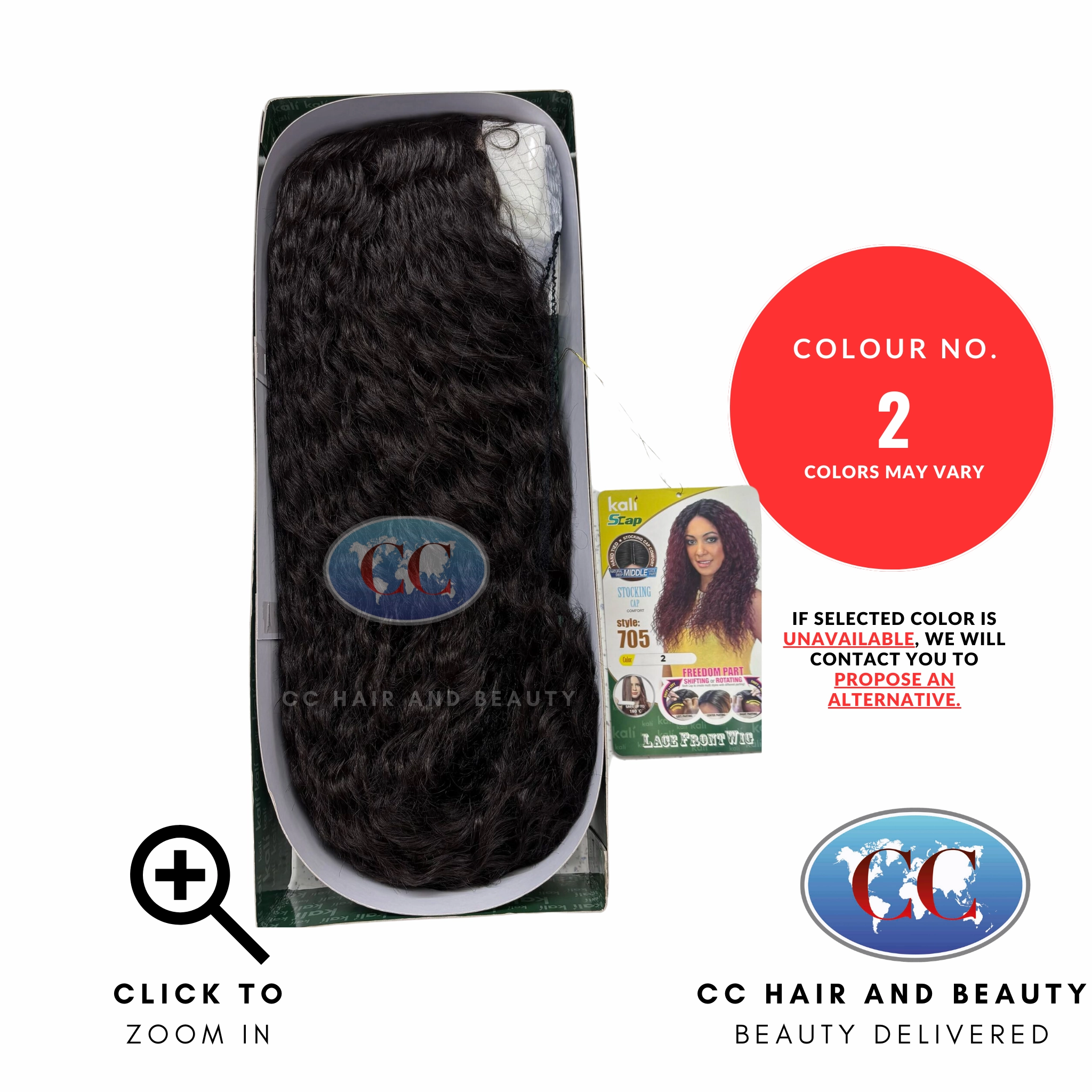 Kali Synthetic Hair Freedom Part Lace Wig - 705