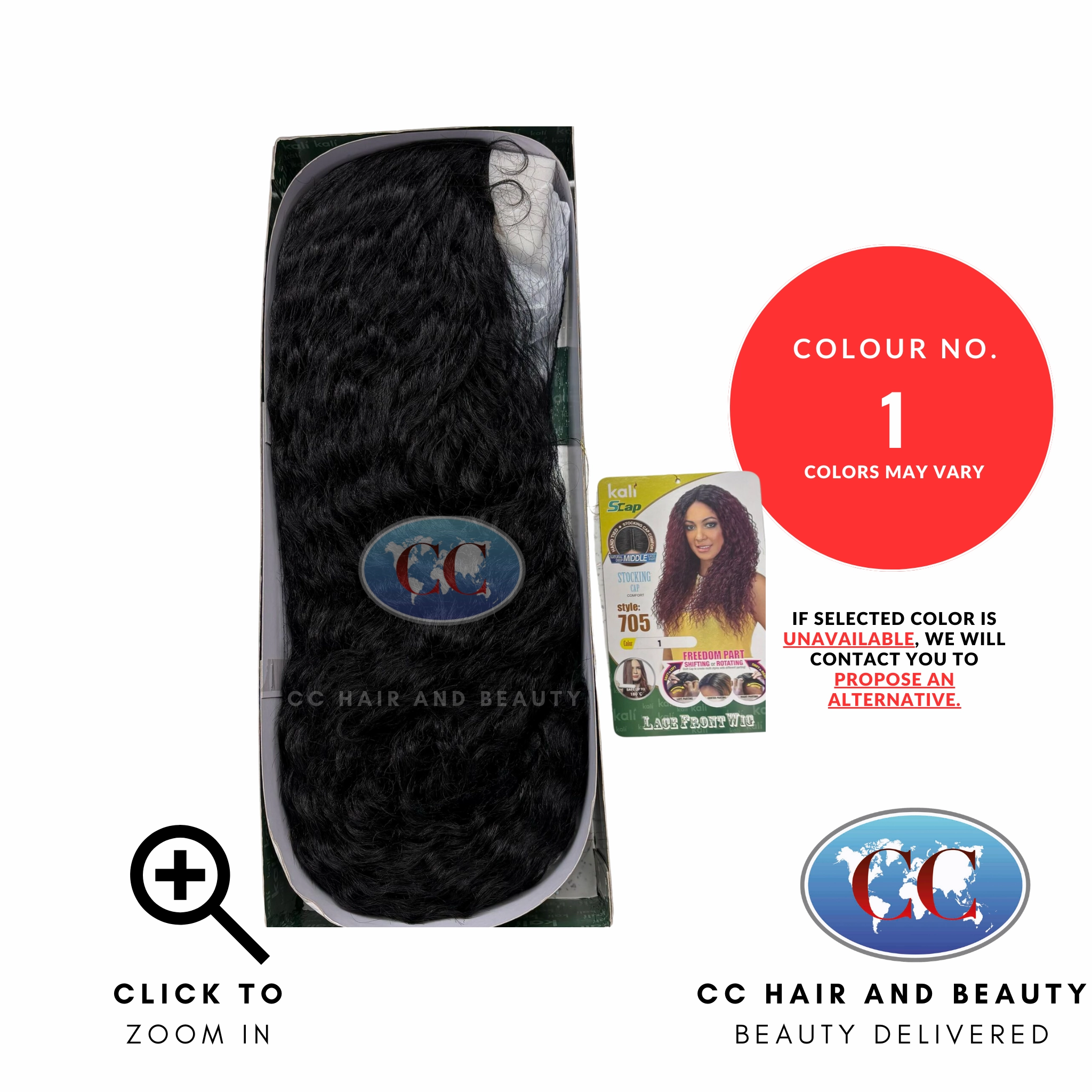 Kali Synthetic Hair Freedom Part Lace Wig - 705