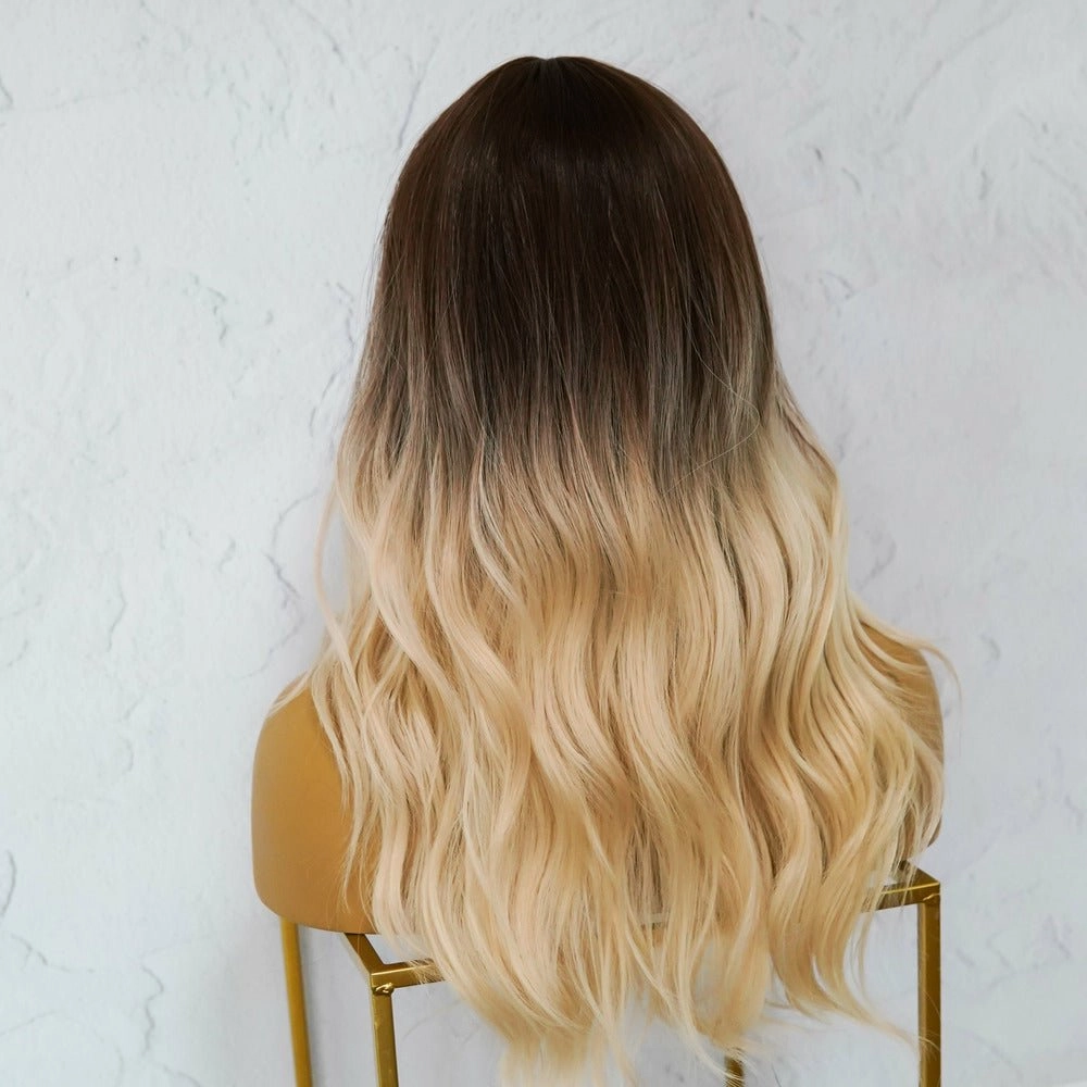 KARLEE Brown Ombre Fringe Wig