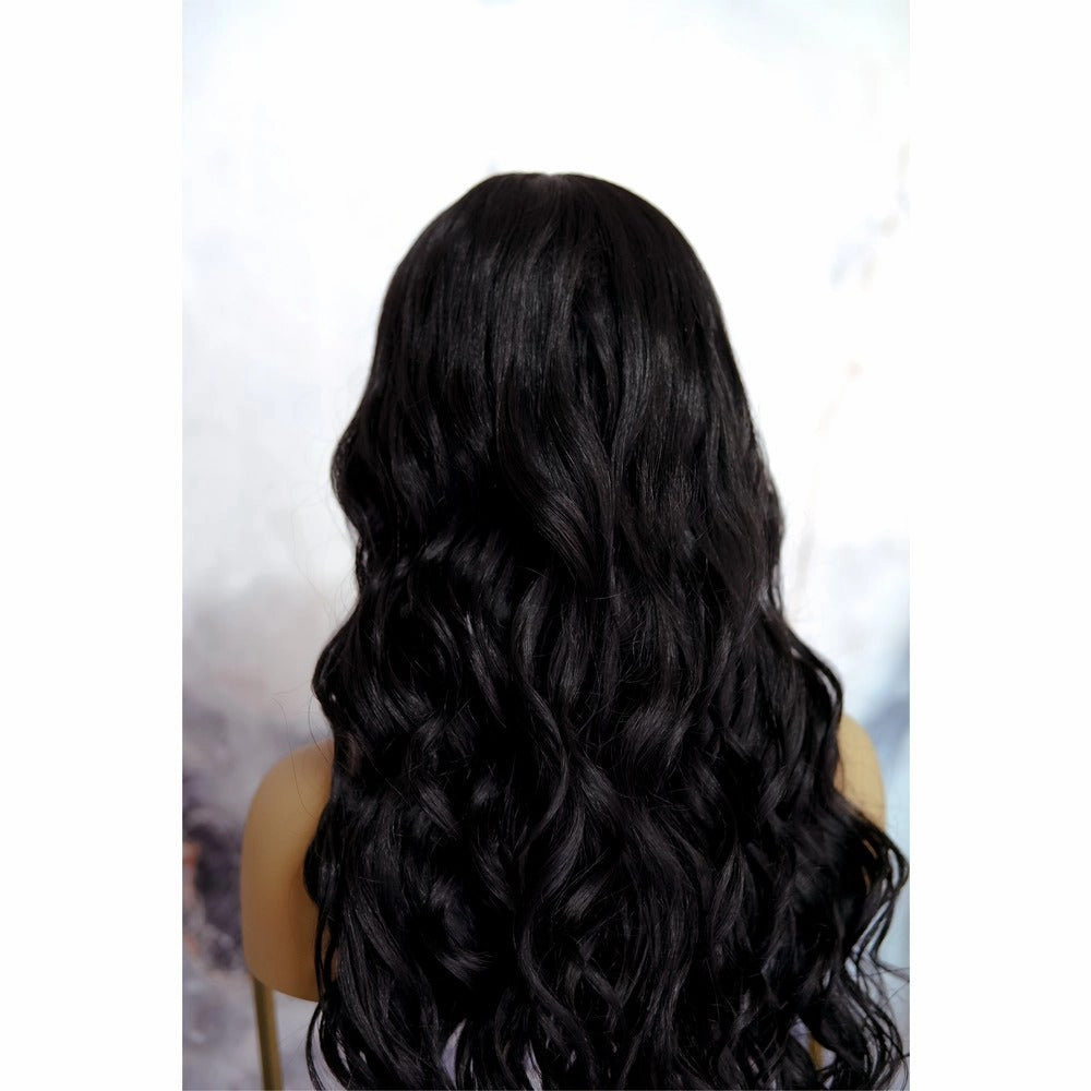 KEHLANI Black 30" Lace Front Wig