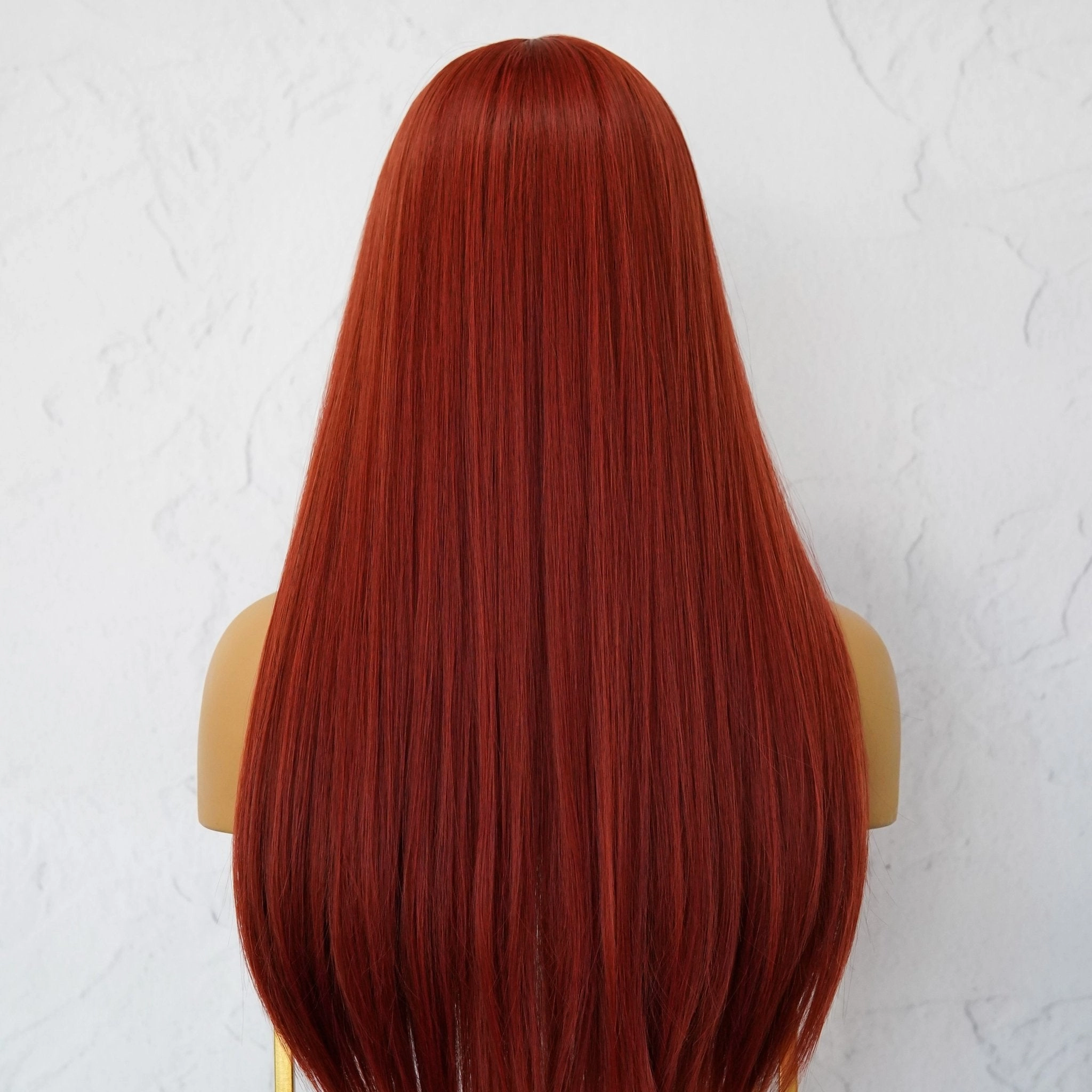 KERRY Red Fringe Wig