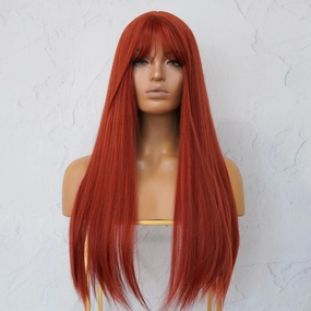 KERRY Red Fringe Wig