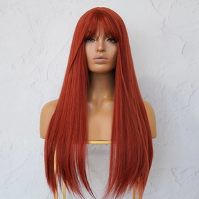KERRY Red Fringe Wig