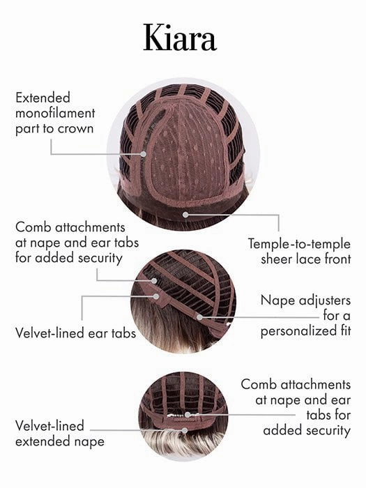 Kiara | Synthetic Lace Front Wig (Mono Part)