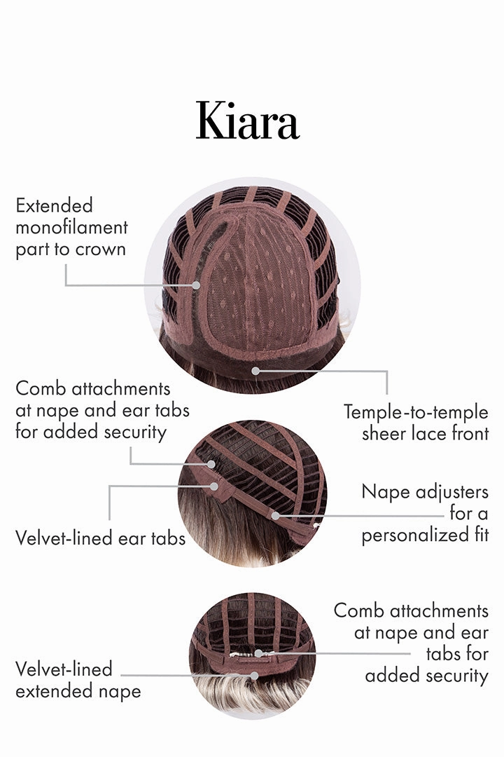 Kiara Wig by Kim Kimble | Heat Friendly Synthetic Hair | Average Cap
