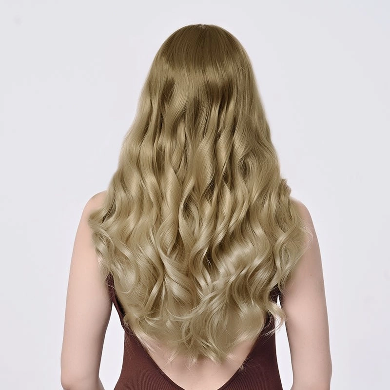 Kiki-24 inches Luxury ombre dark blonde body wave lace wigs