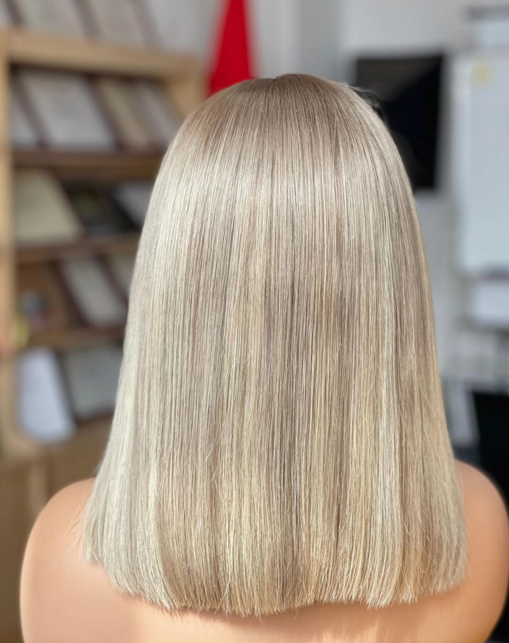 KIT 2.0 Ombre Ash Blonde Human Hair Wig