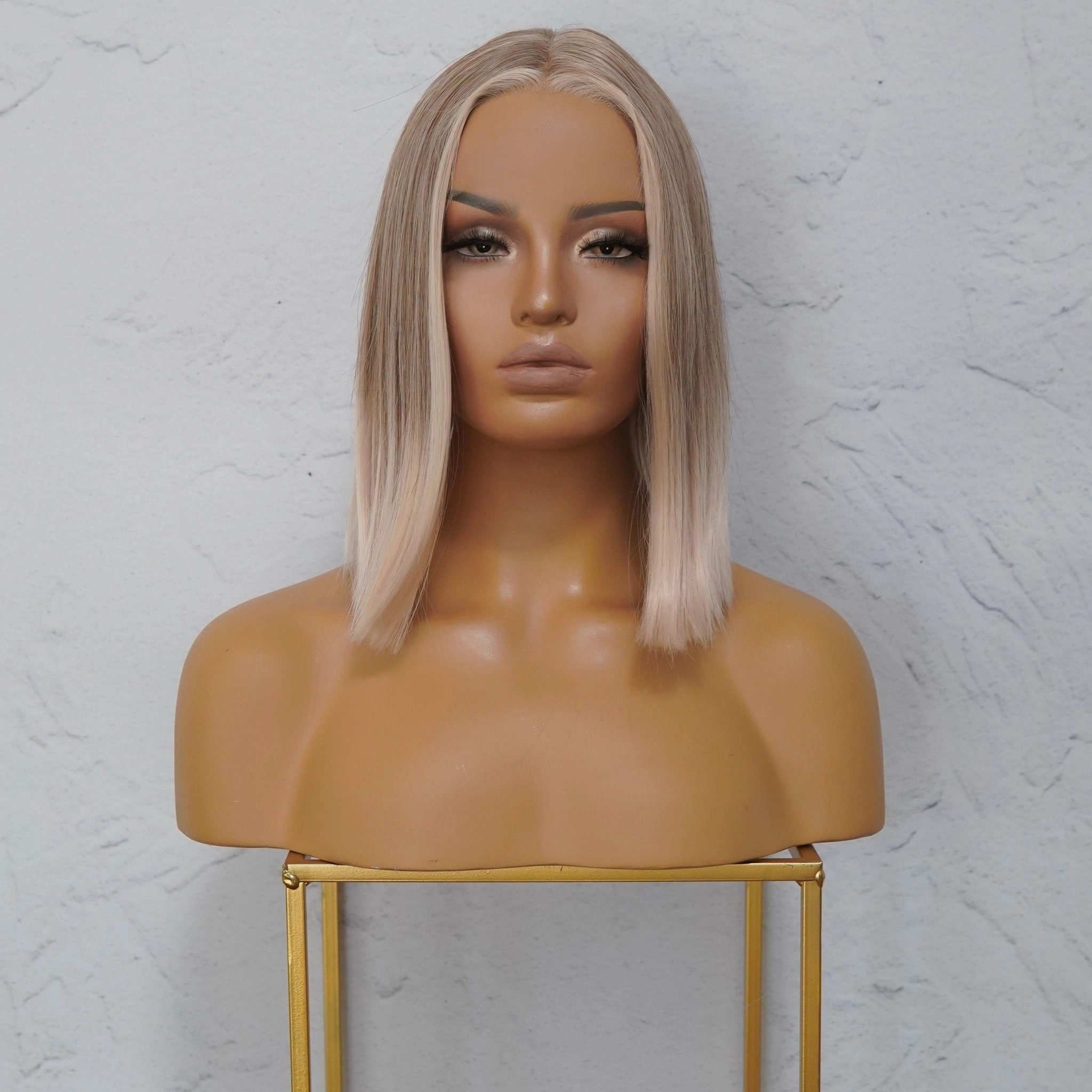 KIT Ombre Ash Blonde Lace Front Wig