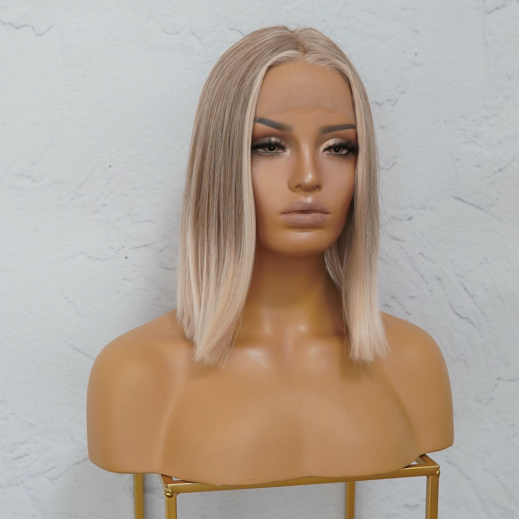 KIT Ombre Ash Blonde Lace Front Wig