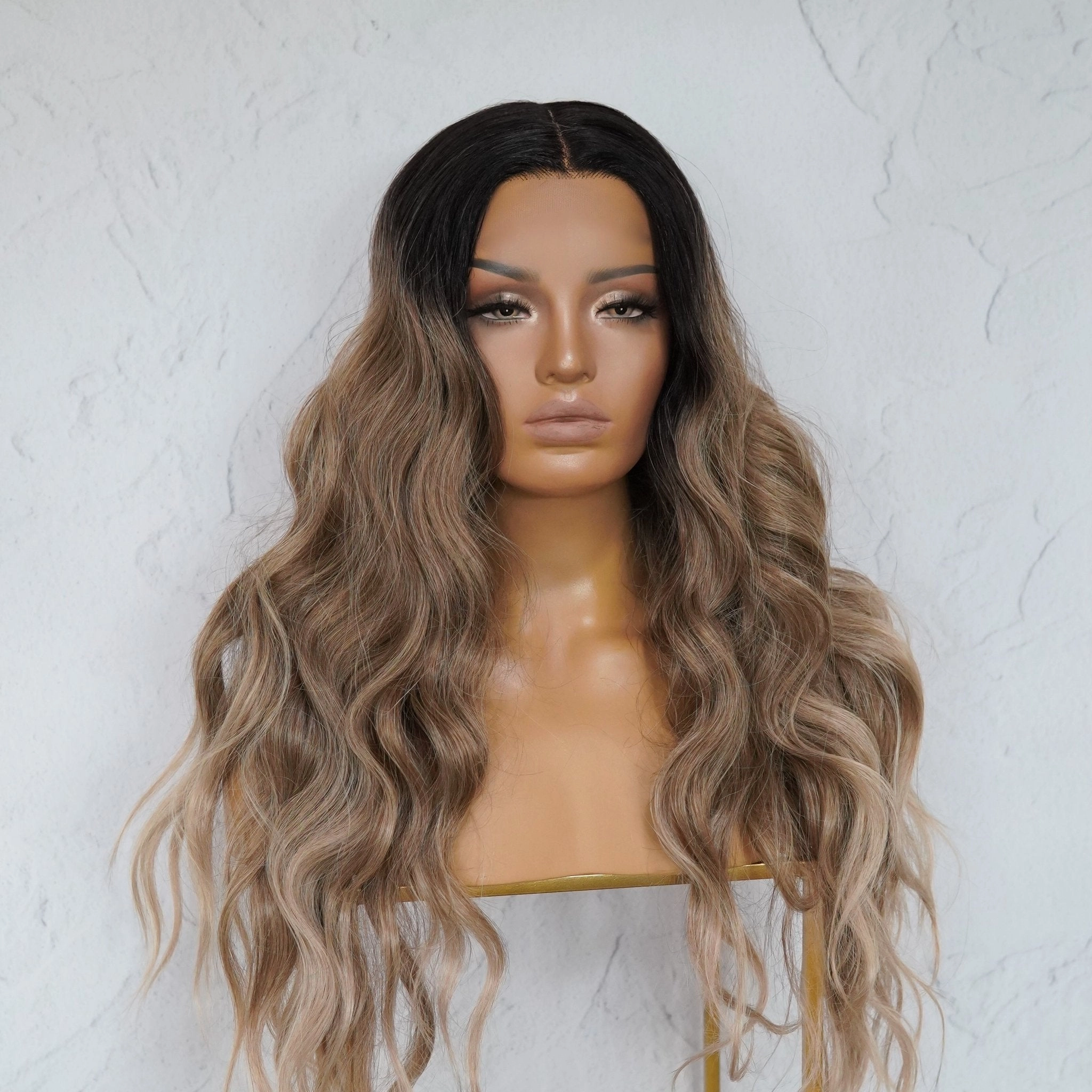 KORA Ombre Brown Lace Front Wig