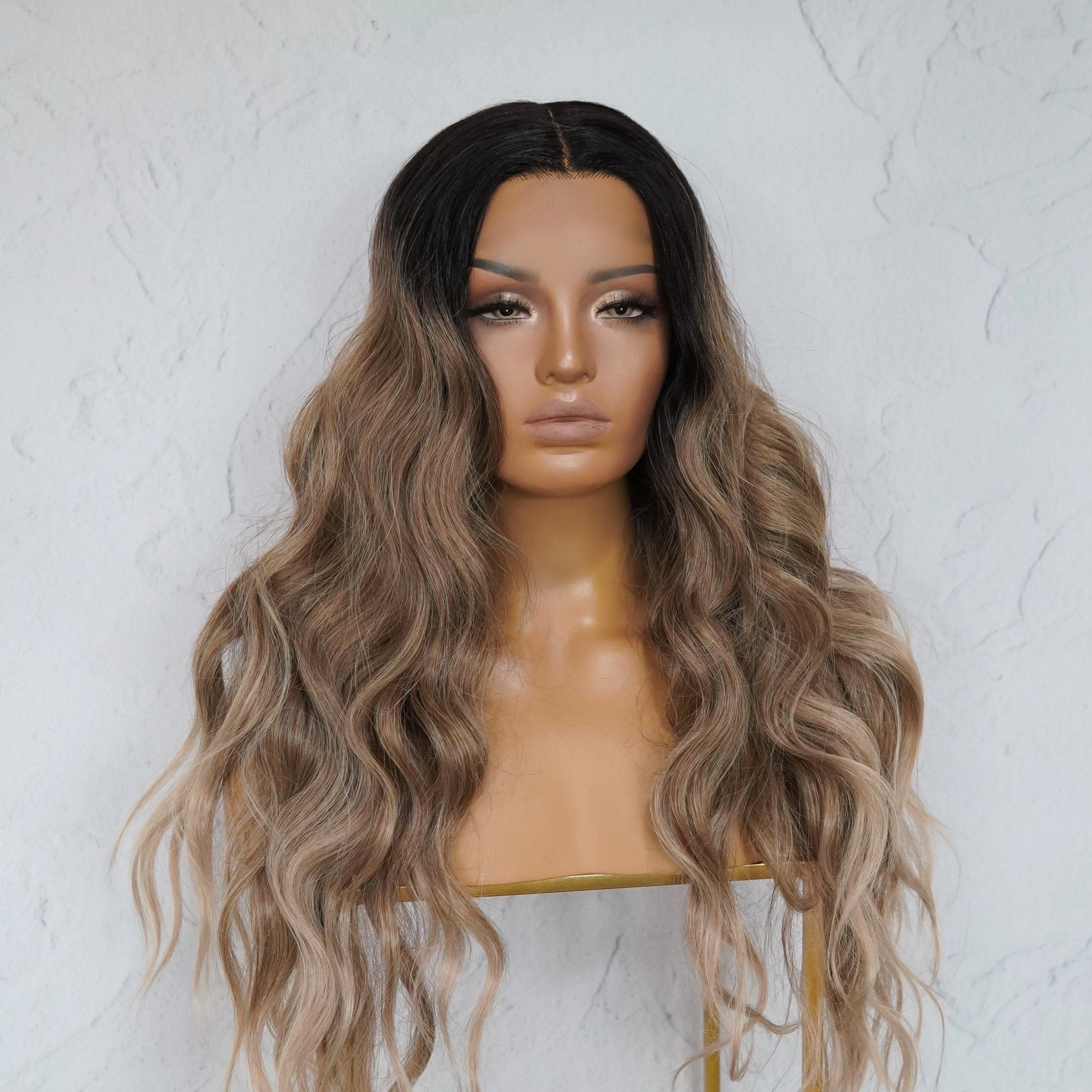 KORA Ombre Brown Lace Front Wig